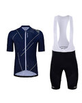 HOLOKOLO maillot corto y pantalón corto - SPARKLE - negro/azul
