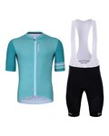 HOLOKOLO maillot corto y pantalón corto - FRESH ELITE - azul claro/negro
