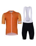 HOLOKOLO maillot corto y pantalón corto - JUICY ELITE - naranja/negro
