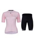 HOLOKOLO maillot corto y pantalón corto - TENDER ELITE LADY - rosa/negro
