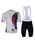 HOLOKOLO maillot corto y pantalón corto - INCREDIBLE ELITE - negro/gris