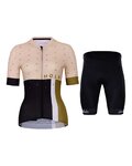 HOLOKOLO maillot corto y pantalón corto - ENJOYABLE ELITE LADY - naranja/negro