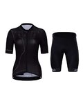 HOLOKOLO maillot corto y pantalón corto - PLAYFUL ELITE LADY - negro
