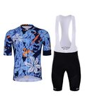 HOLOKOLO maillot corto y pantalón corto - PASSIONATE ELITE - azul/negro