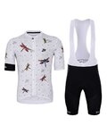HOLOKOLO maillot corto y pantalón corto - ALIVE ELITE - negro/blanco