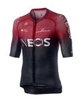 CASTELLI jersey de manga corta - INEOS 2020 - negro/rojo