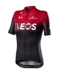CASTELLI jersey de manga corta - INEOS 2020 LADY - negro/rojo