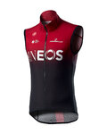 CASTELLI chaleco - INEOS 2020 - negro/rojo