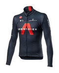 CASTELLI maillot de invierno de manga larga - INEOS GRENADIERS '21 - azul/azul claro