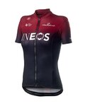 CASTELLI jersey de manga corta - TEAM INEOS 2019 LADY - rojo/negro
