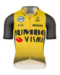 AGU jersey de manga corta - JUMBO-VISMA 2019 - amarillo/negro