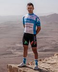 KATUSHA SPORTS jersey de manga corta - ISRAEL 2020 - azul claro/blanco