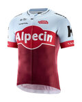 KATUSHA SPORTS jersey de manga corta - KATUSHA ALPECIN 2018 - granate/azul claro