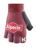 KATUSHA SPORTS guantes de dedos cortos - ALPECIN 2019 - rojo