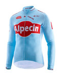 KATUSHA SPORTS maillot de verano de manga larga - ALPECIN 2019 SUMMER - azul claro/rojo