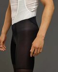 LE COL pantalones cortos de tirantes - PRO LEIGHTWEIGHT - blanco/negro