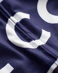 LE COL jersey de manga corta - SPORT LOGO - blanco/azul