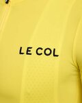 LE COL jersey de manga corta - PRO JERSEY II - amarillo