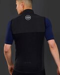 LE COL chaleco - SPORT LOGO GILET - blanco/negro