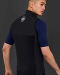 LE COL chaleco - SPORT LOGO GILET - blanco/negro