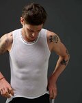 LE COL camiseta sin mangas - PRO AIR - blanco