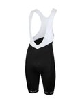 LE COL pantalones cortos de tirantes - SPORT - blanco/negro