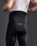LE COL pantalones cortos de tirantes - SPORT - blanco/negro