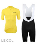 LE COL maillot corto y pantalón corto - HORS CATEGORIE II - negro