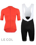 LE COL maillot corto y pantalón corto - PRO ECO - naranja/negro