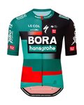 LE COL jersey de manga corta - BORA HANSGROHE 2023 SPORT REPLICA - rojo/negro/verde