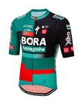 LE COL jersey de manga corta - BORA HANSGROHE 2023 SPORT REPLICA - rojo/negro/verde