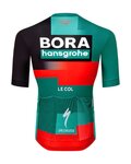 LE COL jersey de manga corta - BORA HANSGROHE 2023 SPORT REPLICA - rojo/negro/verde