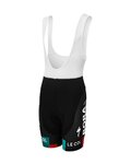 LE COL pantalones cortos de tirantes - BORA HANSGROHE 23 K - negro/verde