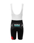 LE COL pantalones cortos de tirantes - BORA HANSGROHE 23 K - negro/verde