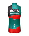 LE COL chaleco - BORA HANSGROHE 2023 REPLICA SPORT - verde/negro/rojo