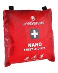 LIFESYSTEMS botiquín de primeros auxilios - LIGHT & DRY NANO FIRST AID KIT - rojo