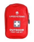 LIFESYSTEMS botiquín de primeros auxilios - MINI STERILE FIRST AID KIT - rojo
