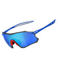 LIMAR Gafas - S9 - azul/rojo