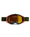LIMAR Gafas - ROC MTB - verde/rojo