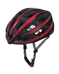 LIMAR casco - ULTRALIGHT LUX - rojo/negro