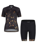 MALOJA maillot corto y pantalón corto - TRECIMEM. - negro