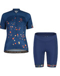 MALOJA maillot corto y pantalón corto - TRECIMEM. - azul