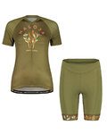 MALOJA maillot corto y pantalón corto - GANESM. - verde