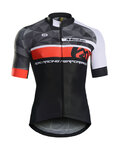 MONTON jersey de manga corta - JAT II - negro/rojo