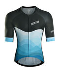 MONTON jersey de manga corta - EASE - negro/azul