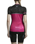 MONTON jersey de manga corta - YULO LADY - negro/rosa