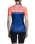 MONTON jersey de manga corta - PIONEER LADY - azul/naranja