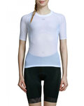 MONTON Camiseta de manga corta - BRIMLESS LADY - blanco
