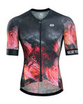 MONTON jersey de manga corta - NIGHT FLOWERS - negro/rosa