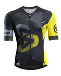 MONTON jersey de manga corta - ATTACK - negro/amarillo